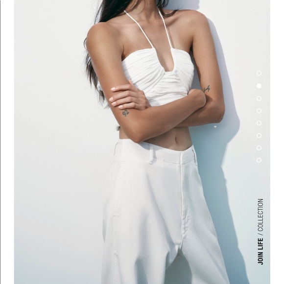 Zara | Pants u0026 Jumpsuits | Zara Barrel Fit Pants Bloggers Fav | Poshmark